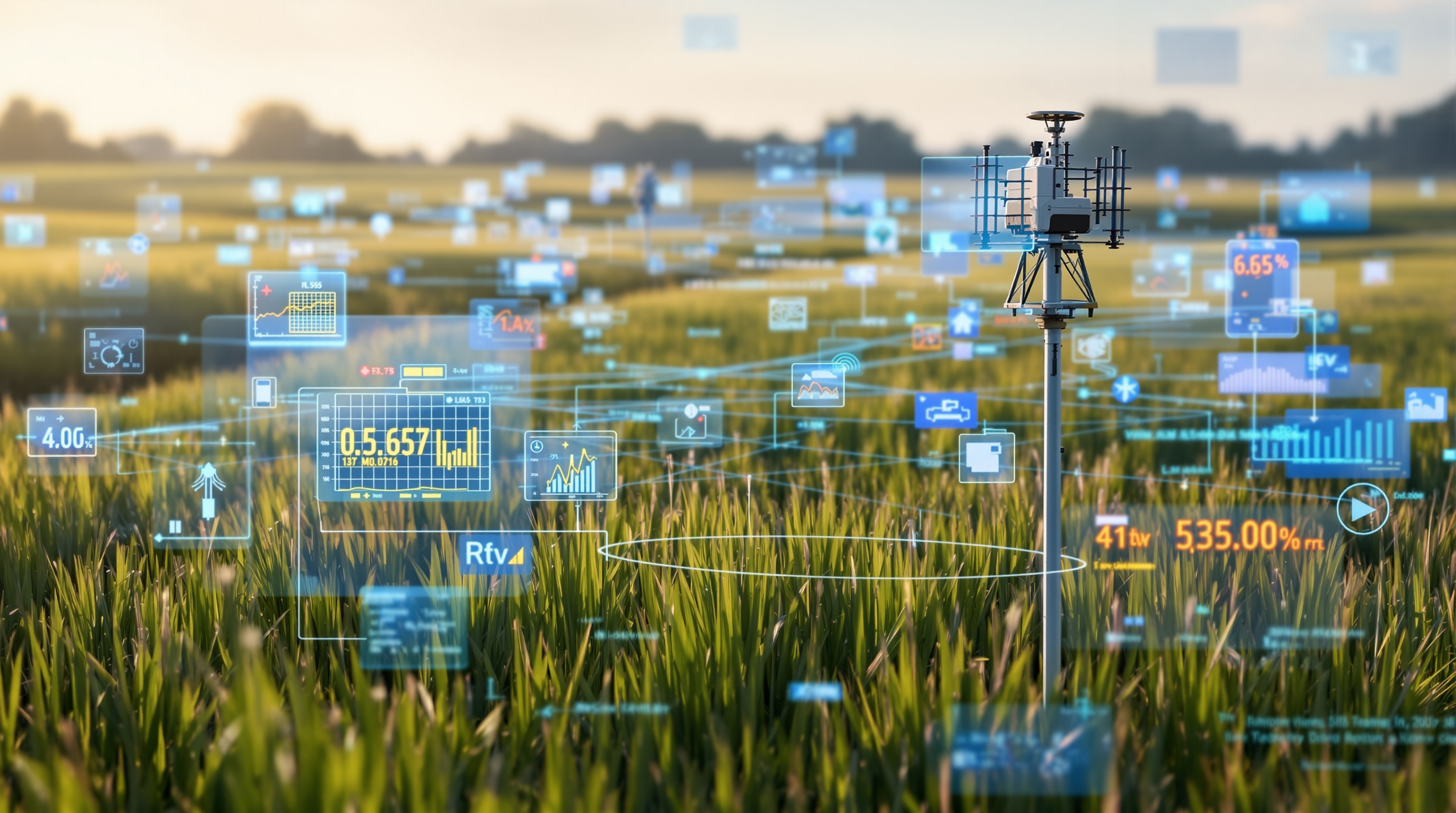 IoT sensor network deployed in developing country agricultural field